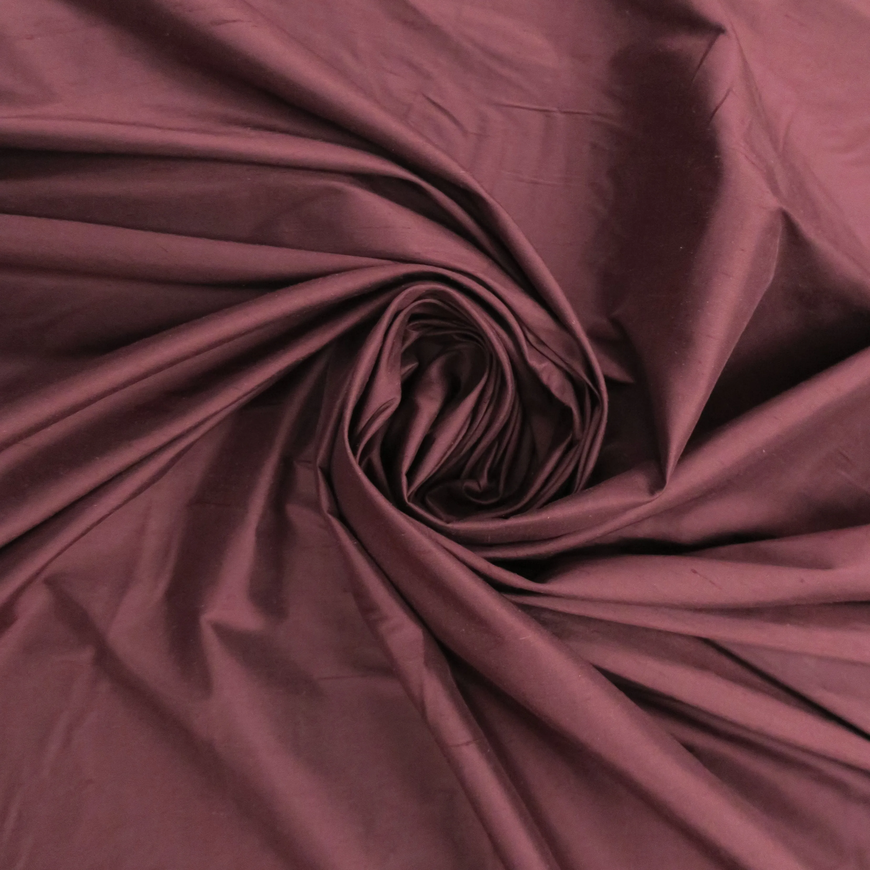 Berry Velvet Dupioni/Shantung Raw Silk