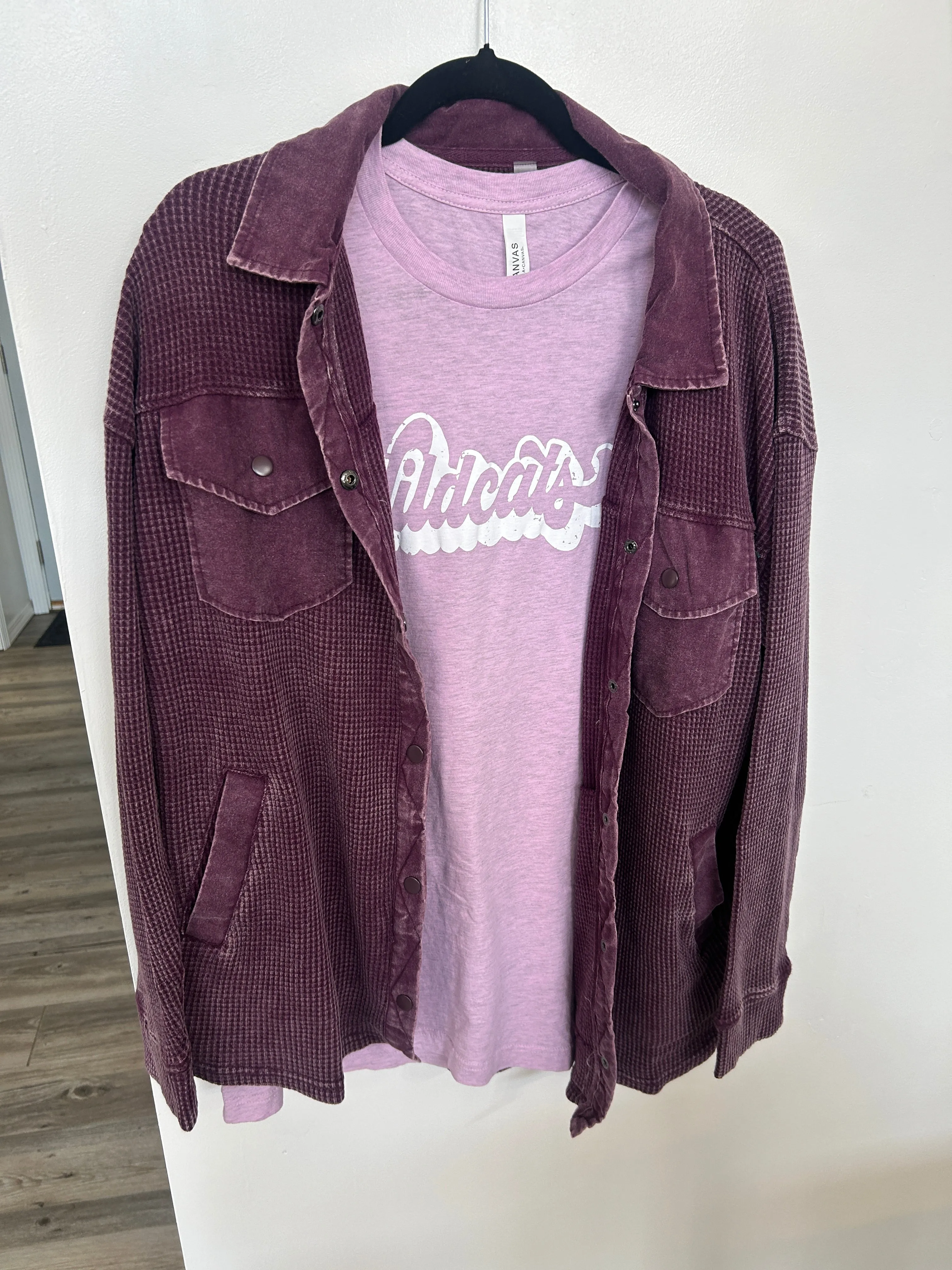 CURVY Waffle Jacket