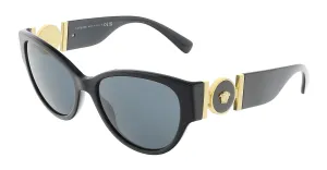 Defective Versace 0VE4368 GB1/8756 Cat Eye  Black Sunglasses