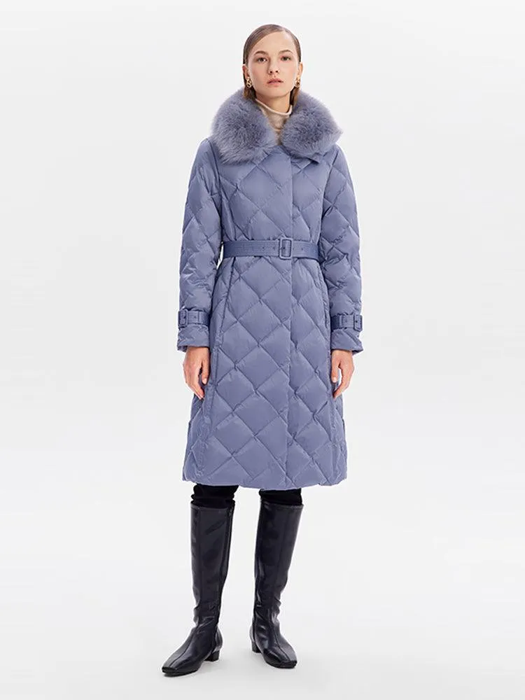 Fox Fur Goose Down Coat