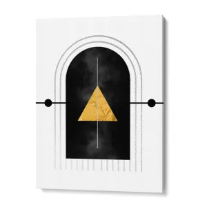 Geometric Door Abstract Wall Art