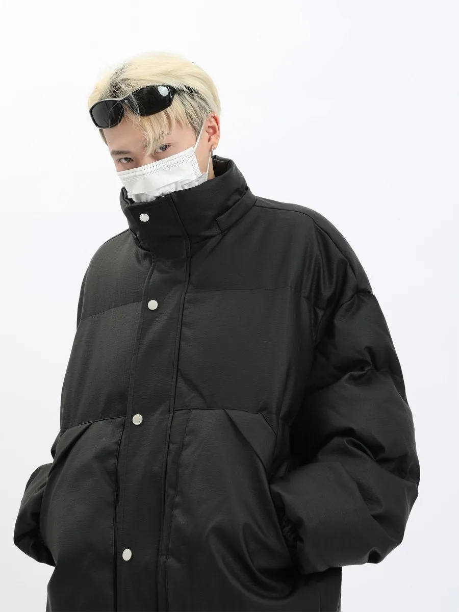 Leather down jacket or2210