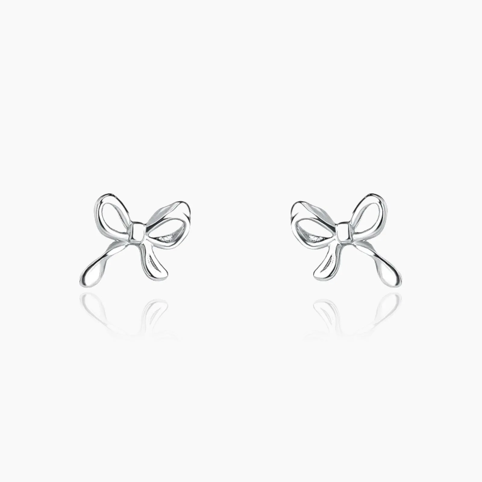 Minimalist Bow Tie Studs