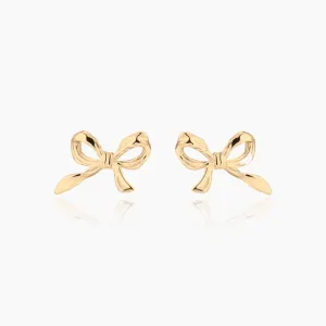 Minimalist Bow Tie Studs