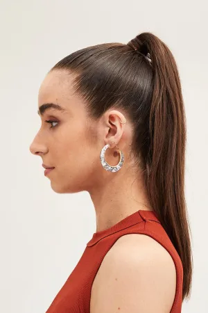 Multi 3 Pack Resin Hoop Earrings