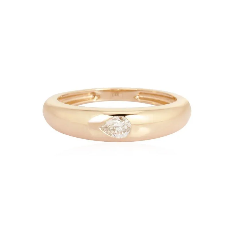 Opulent Diamond Dome Ring