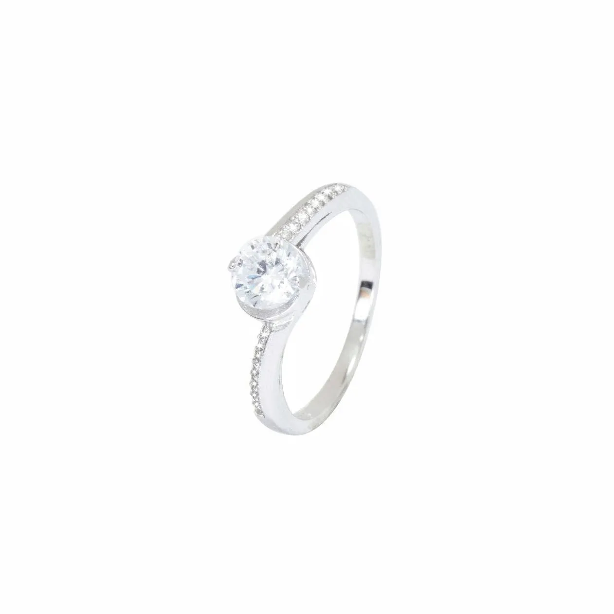 Opulent Solitaire Ring