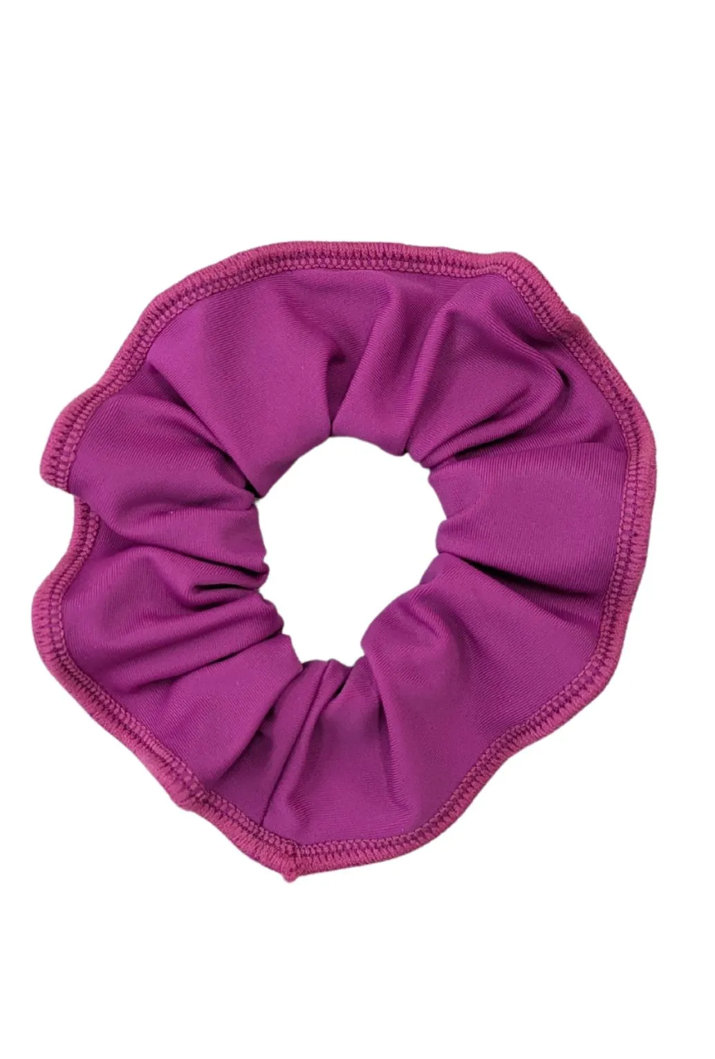 Plum Lycra Scrunchie