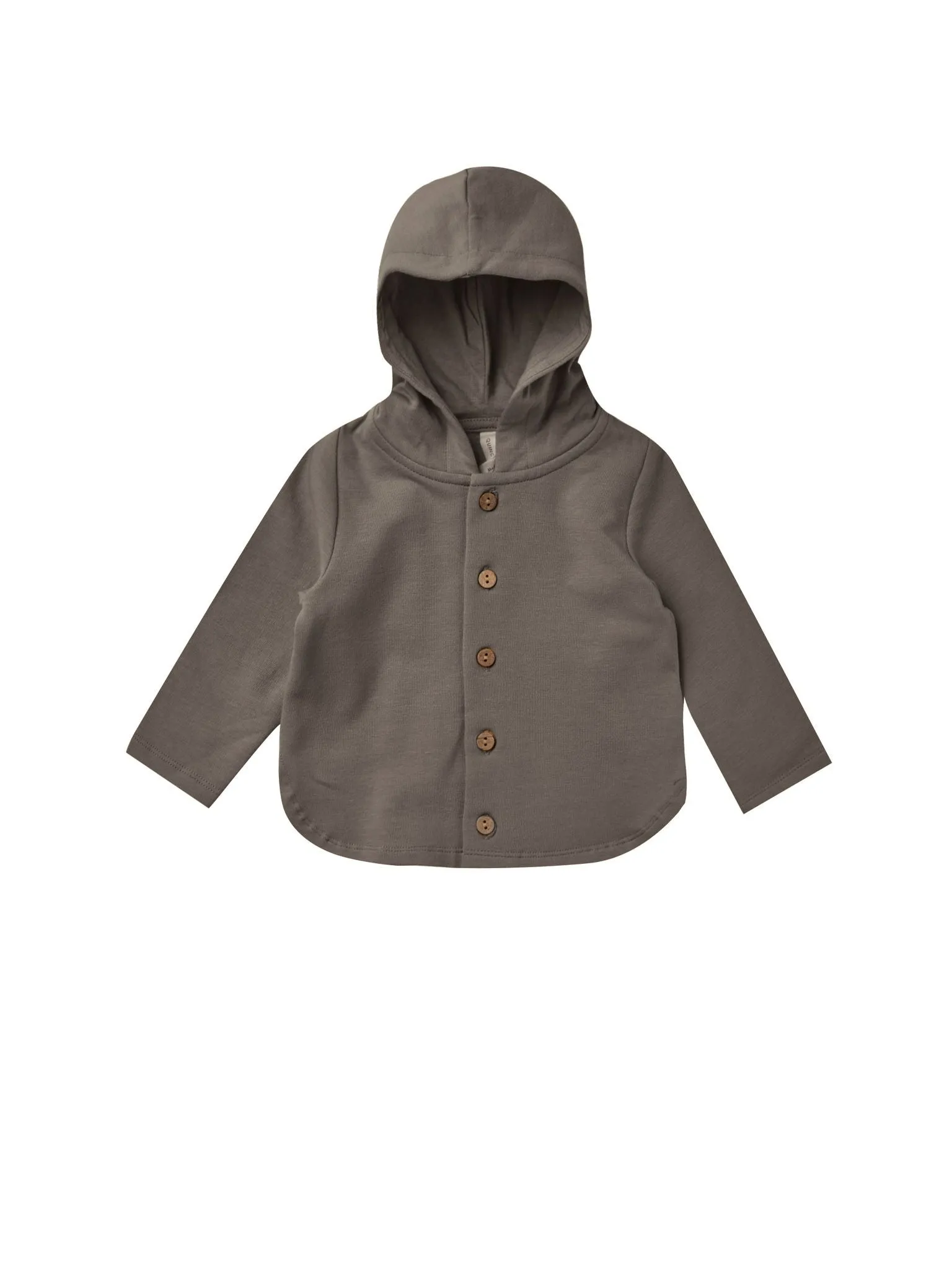 Quincy Mae Fleece Hoodie | Charcoal