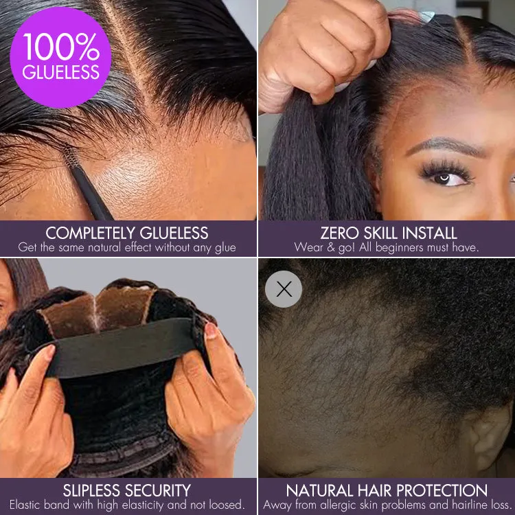 Special Deal | Chic & Natural Layered Bob Wig Pre-Cut Minimalist HD Lace Glueless Wig- US Only