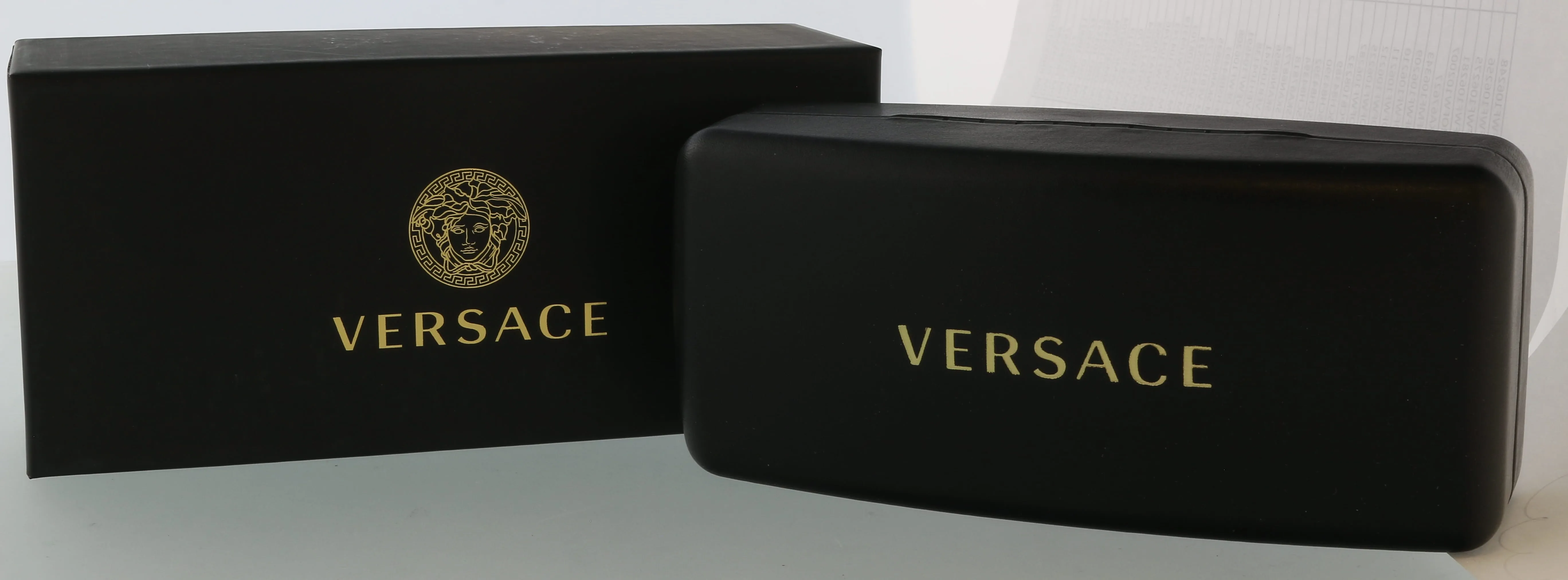 Versace 0VE2237 12527357 Full Rim Pale Gold Cateye Sunglasses