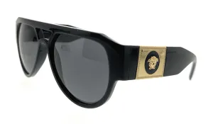 Versace 0VE4401 GB1/81 Black  Aviator Sunglasses