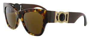 Versace 0VE4415U 51196352 Full Rim Havana  Cateye Sunglasses